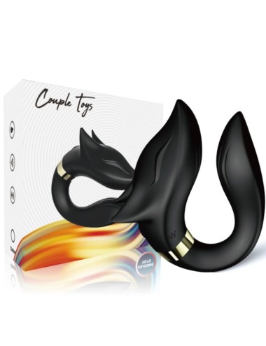 ARMONY - FOX VIBRATOR FOR COUPLES REMOTE CONTROL BLACK