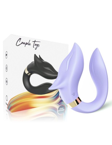 ARMONY - FOX VIBRATOR FOR COUPLES REMOTE CONTROL PURPLE