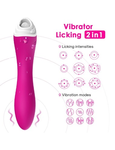 ARMONY - FAIRYLAND LICKING VIBRATING CLIT & VIBRATOR FUCISA