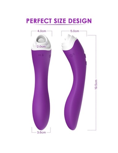 ARMONY - FAIRYLAND LICKING VIBRATING CLIT & VIBRATOR PURPLE
