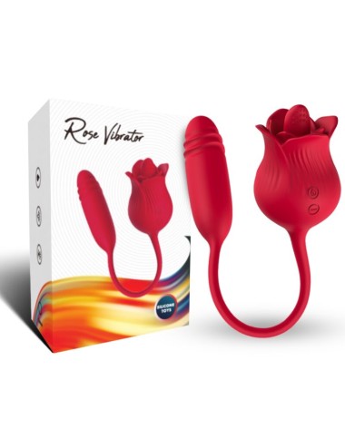 ARMONY - ROSELIP LICKING VIBRATING CLIT & VIBRATOR RED