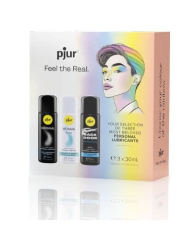 PJUR - PRIDE SET PREMIUM LUBRICANTS 3 X 30 ML