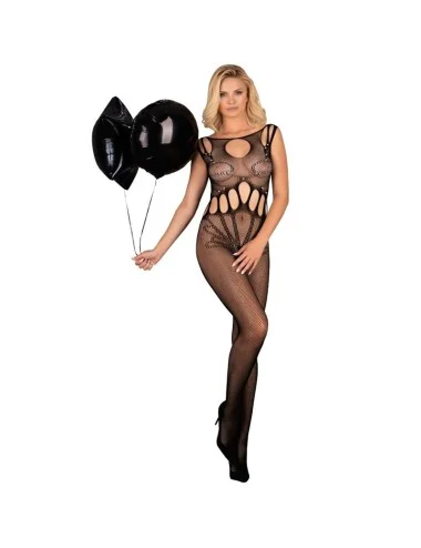 LIVCO CORSETTI FASHION - AMAHIL BODYSTOCKING CROTCHLESS BLACK ONE SIZE
