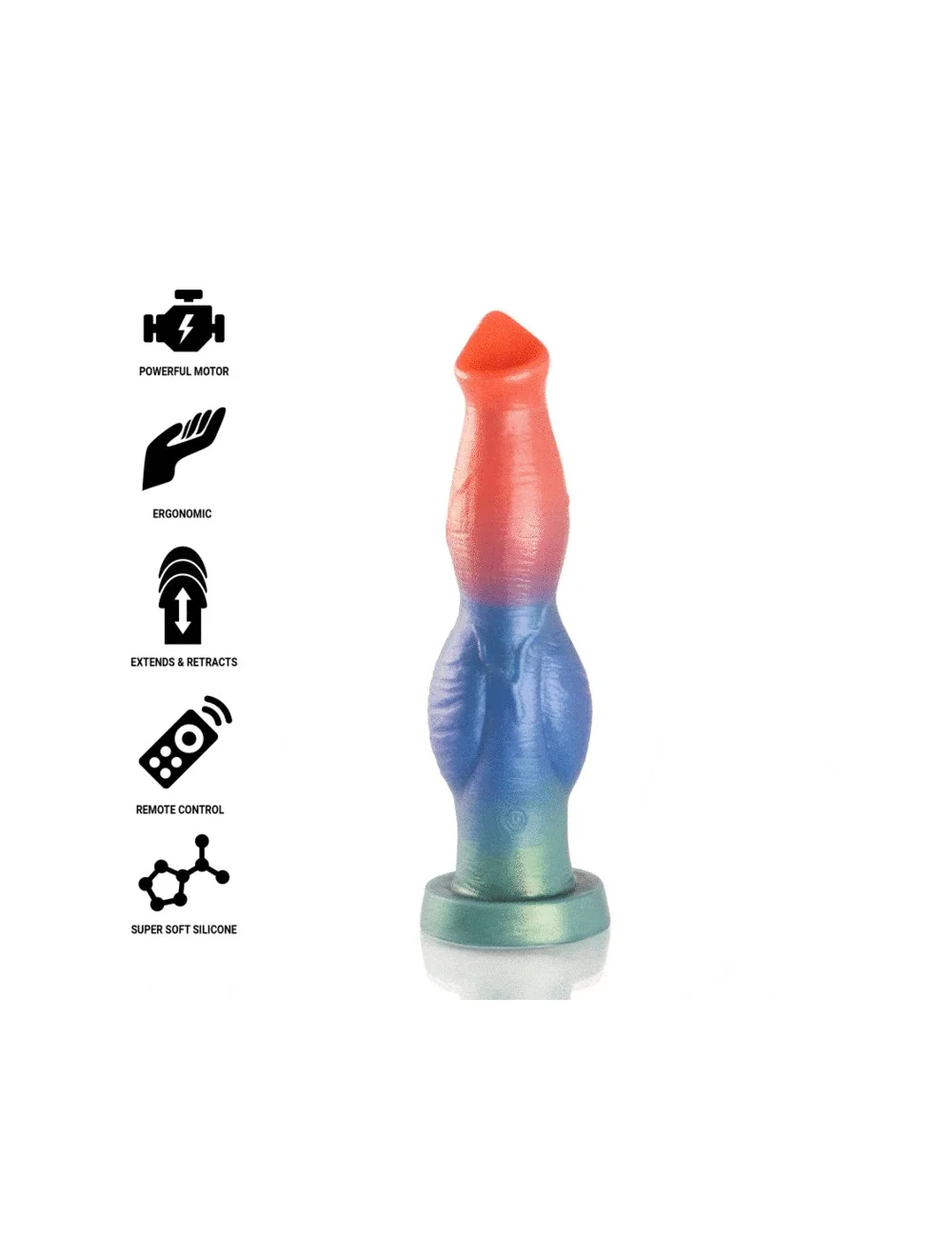 EPIC - ARION DILDO SYMPHONY OF PLEASURE RECHARGEABLE REMOTE CONTROL EPIC - ARION DILDO SYMPHONY OF PLEASURE RECHARGEABLE REMOTE CONTROL