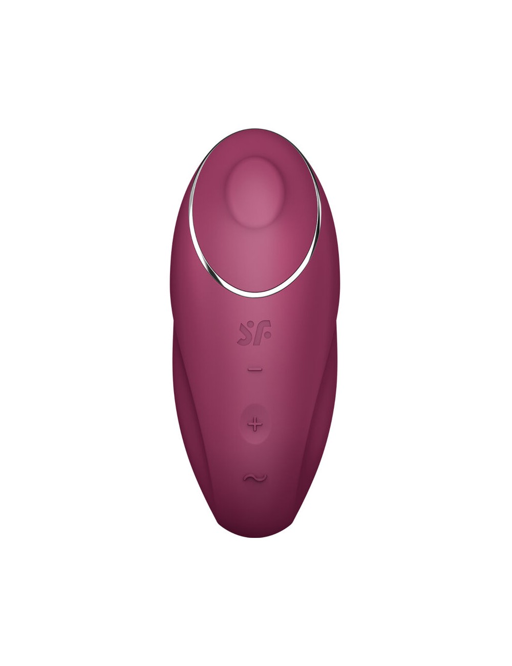 SATISFYER - TAP & CLIMAX 1 LAY-ON VIBRATOR RED SATISFYER - TAP & CLIMAX 1 LAY-ON VIBRATOR RED