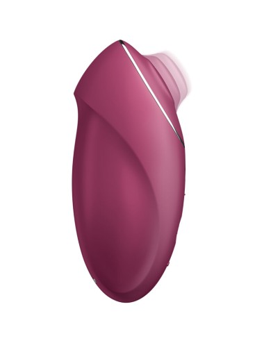 SATISFYER - TAP & CLIMAX 1 LAY-ON VIBRATOR RED
