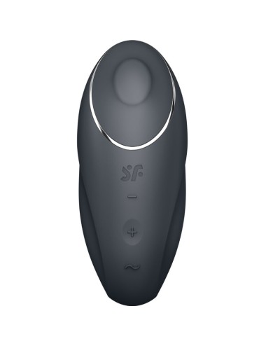 SATISFYER - TAP & CLIMAX 1 LAY-ON VIBRATOR BLACK