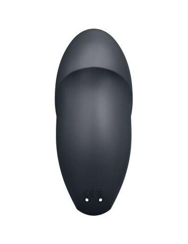 SATISFYER - TAP & CLIMAX 1 LAY-ON VIBRATOR BLACK
