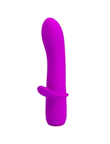 PRETTY LOVE - TROY PURPLE RECHARGEABLE VIBRATOR