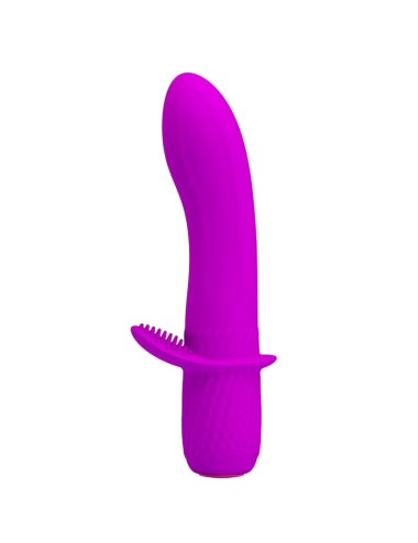 PRETTY LOVE - TROY PURPLE RECHARGEABLE VIBRATOR