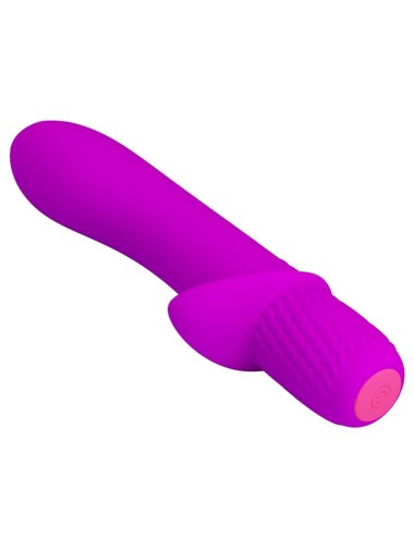 PRETTY LOVE - TROY PURPLE RECHARGEABLE VIBRATOR