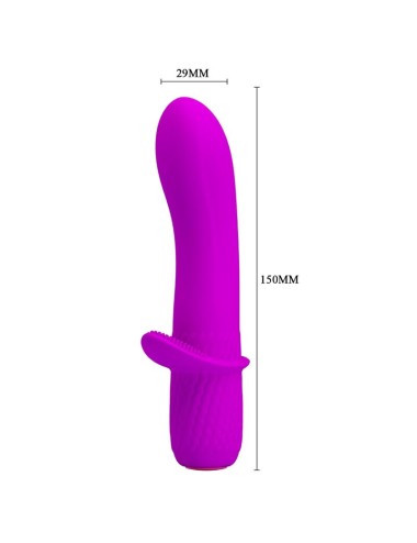 PRETTY LOVE - TROY PURPLE RECHARGEABLE VIBRATOR