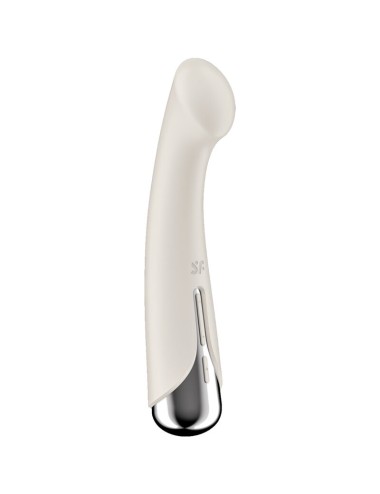 SATISFYER - SPINNING G-SPORT 1 ROTATOR VIBRATOR BEIGE
