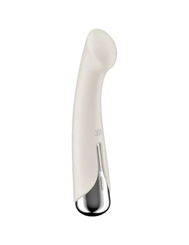 SATISFYER - SPINNING G-SPORT 1 ROTATOR VIBRATOR BEIGE