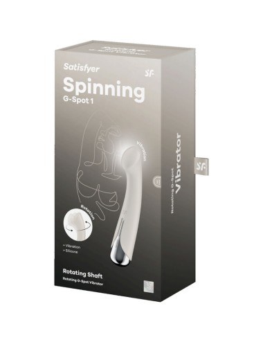 SATISFYER - SPINNING G-SPORT 1 ROTATOR VIBRATOR BEIGE
