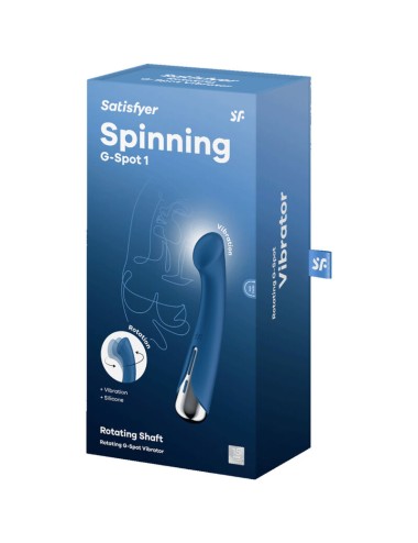SATISFYER - SPINNING G-SPORT 1 ROTATOR VIBRATOR BLUE