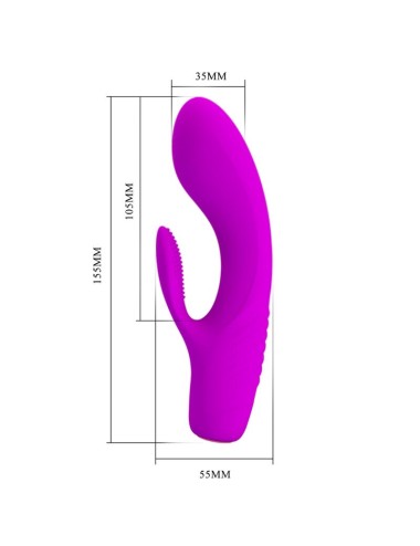 PRETTY LOVE - TIM PURPLE RECHARGEABLE VIBRATOR
