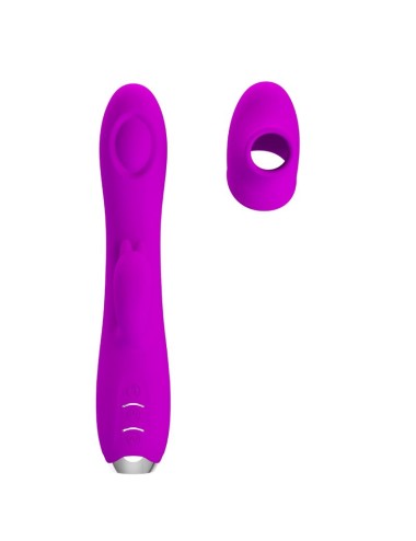 PRETTY LOVE - REGINA RECHARGEABLE VIBRATOR-SUCKER PURPLE