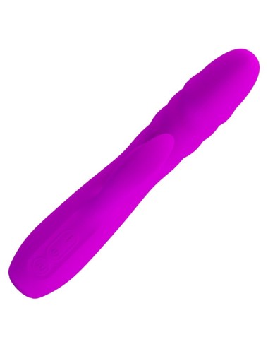 PRETTY LOVE - MELANIE PURPLE RECHARGEABLE RABBIT VIBRATOR