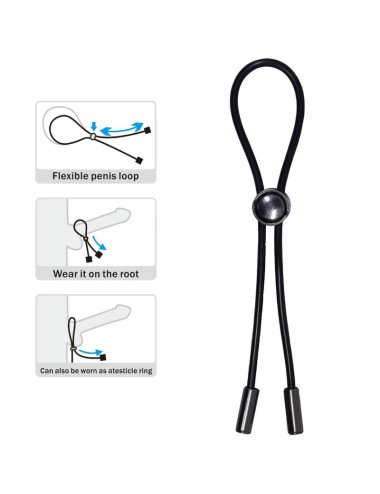 PRETTY LOVE - CORD PENIS RING AND TESTICLES