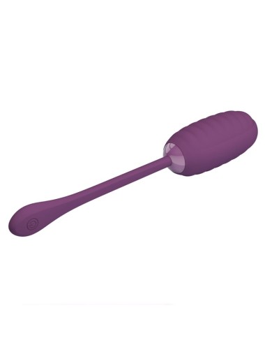 PRETTY LOVE - CASPER PURPLE RECHARGEABLE VIBRATING EGG