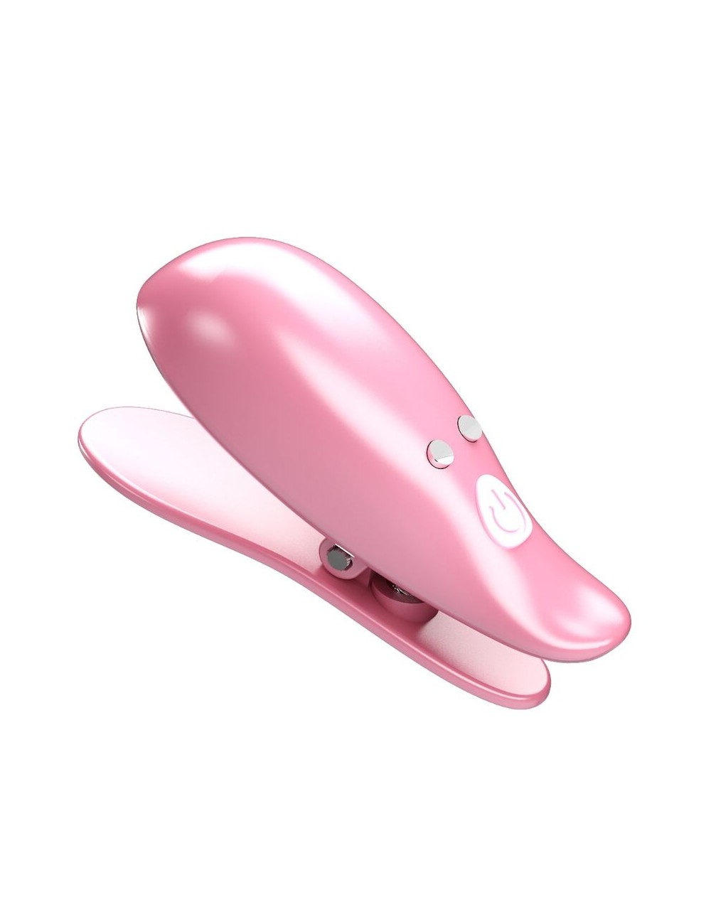 PRETTY LOVE - LEAF VIBRATING NIPPLE CLAMPS PINK