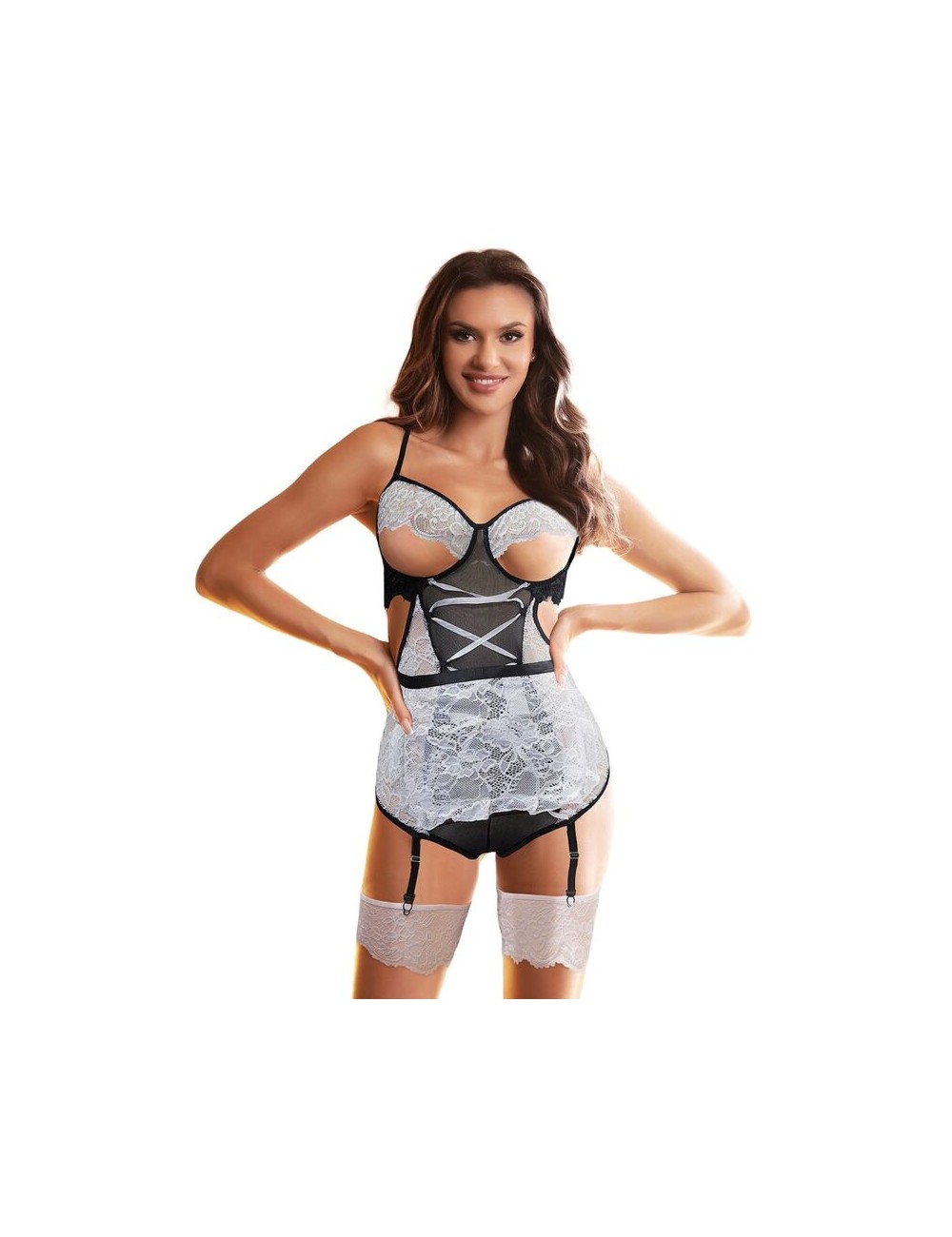 SUBBLIME - MAID BODY COSTUME S/M SUBBLIME - MAID BODY COSTUME S/M