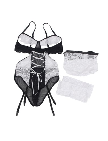 SUBBLIME - MAID BODY COSTUME L/XL