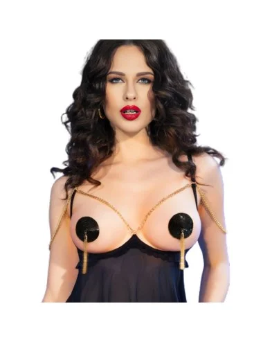 CHILIROSE - CR 4714 NIPPLE COVERS BLACK