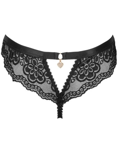 LIVCO CORSETTI FASHION - OKSURIN PANTY CROTCHLESS BLACK