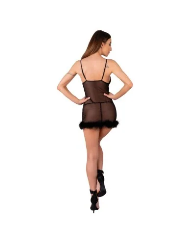 LIVCO CORSETTI FASHION - ZERUNAM SET BABYDOLL + BLACK THONG