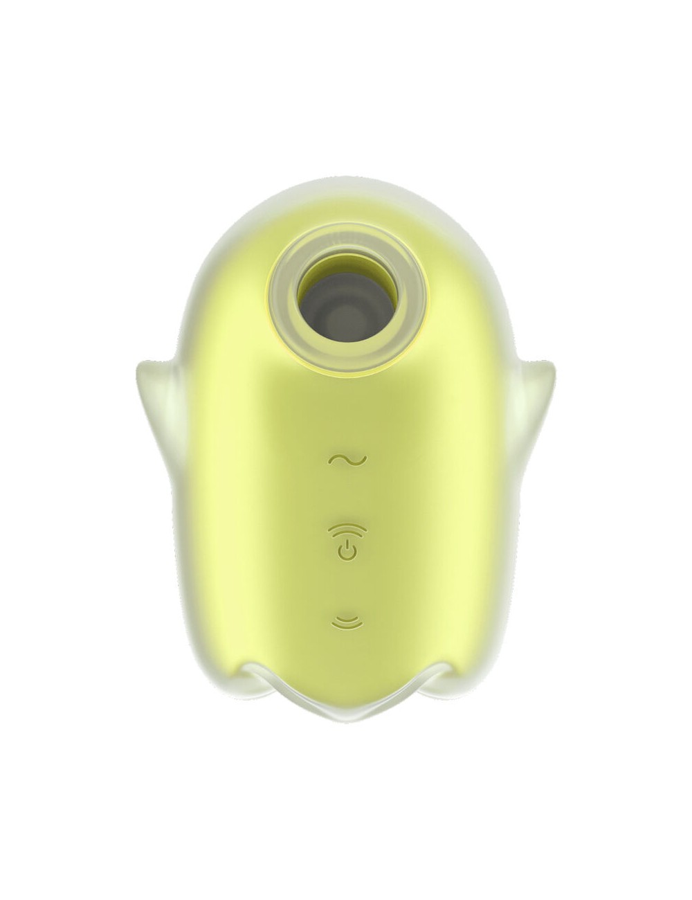 SATISFYER - GLOWING GHOST AIR PULSE & VIBRATOR YELLOW