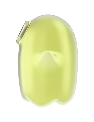 SATISFYER - GLOWING GHOST AIR PULSE & VIBRATOR YELLOW