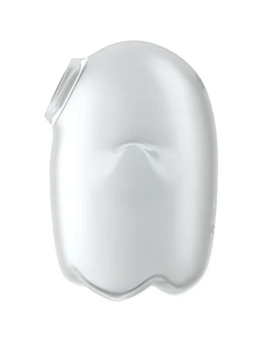 SATISFYER - GLOWING GHOST AIR PULSE & VIBRATOR WHITE