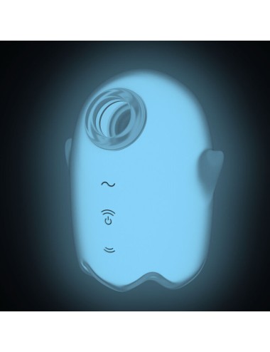 SATISFYER - GLOWING GHOST AIR PULSE & VIBRATOR WHITE