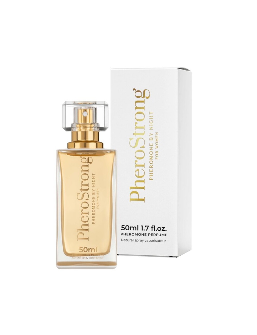 PHEROSTRONG - PHEROMONE PERFUME BY NIGHT FOR WOMAN 50 ML PHEROSTRONG - PHEROMONE PERFUME BY NIGHT FOR WOMAN 50 ML