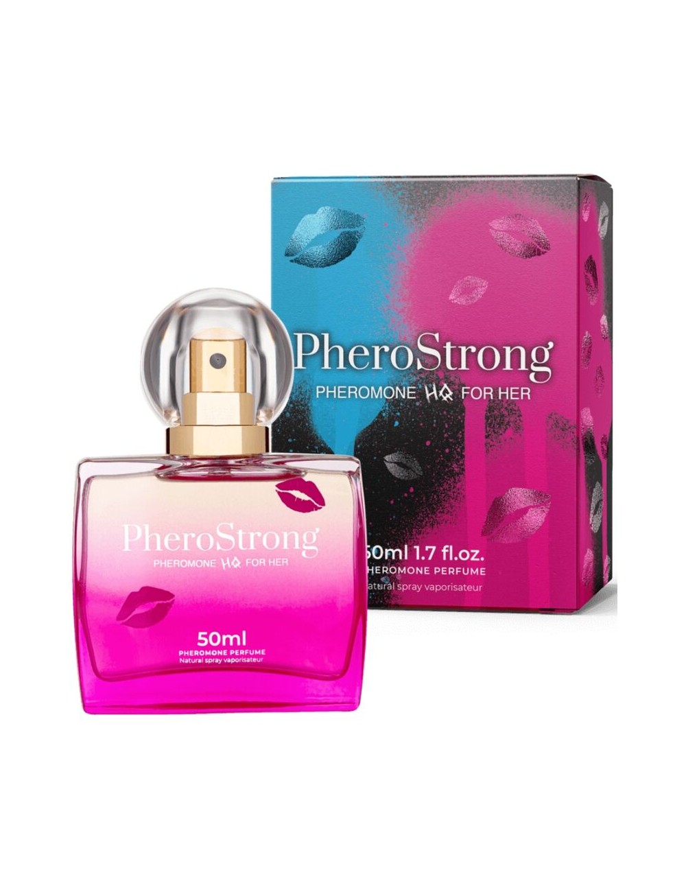 PHEROSTRONG - PHEROMONE PERFUME HQ FOR HER 50 ML PHEROSTRONG - PHEROMONE PERFUME HQ FOR HER 50 ML