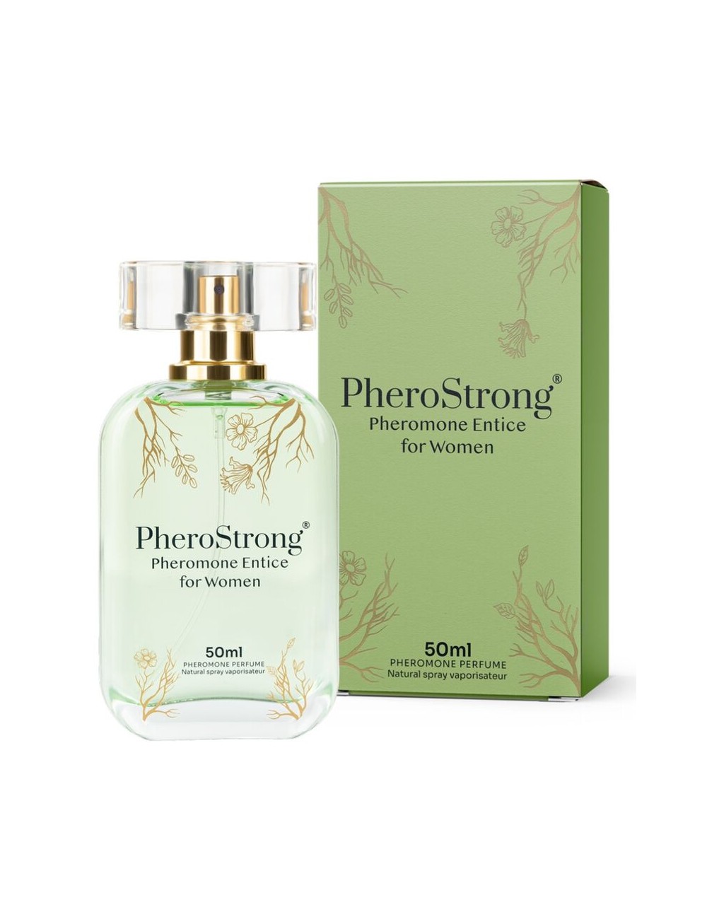 PHEROSTRONG - PHEROMONE PERFUME ENTICE FOR WOMEN 50 ML PHEROSTRONG - PHEROMONE PERFUME ENTICE FOR WOMEN 50 ML