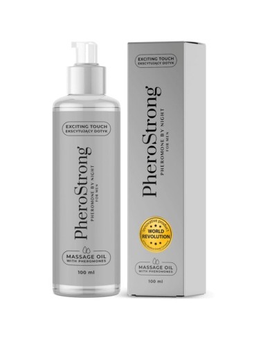 PHEROSTRONG - MASSAGE OIL BY NIGHT FOR MEN 100 ML