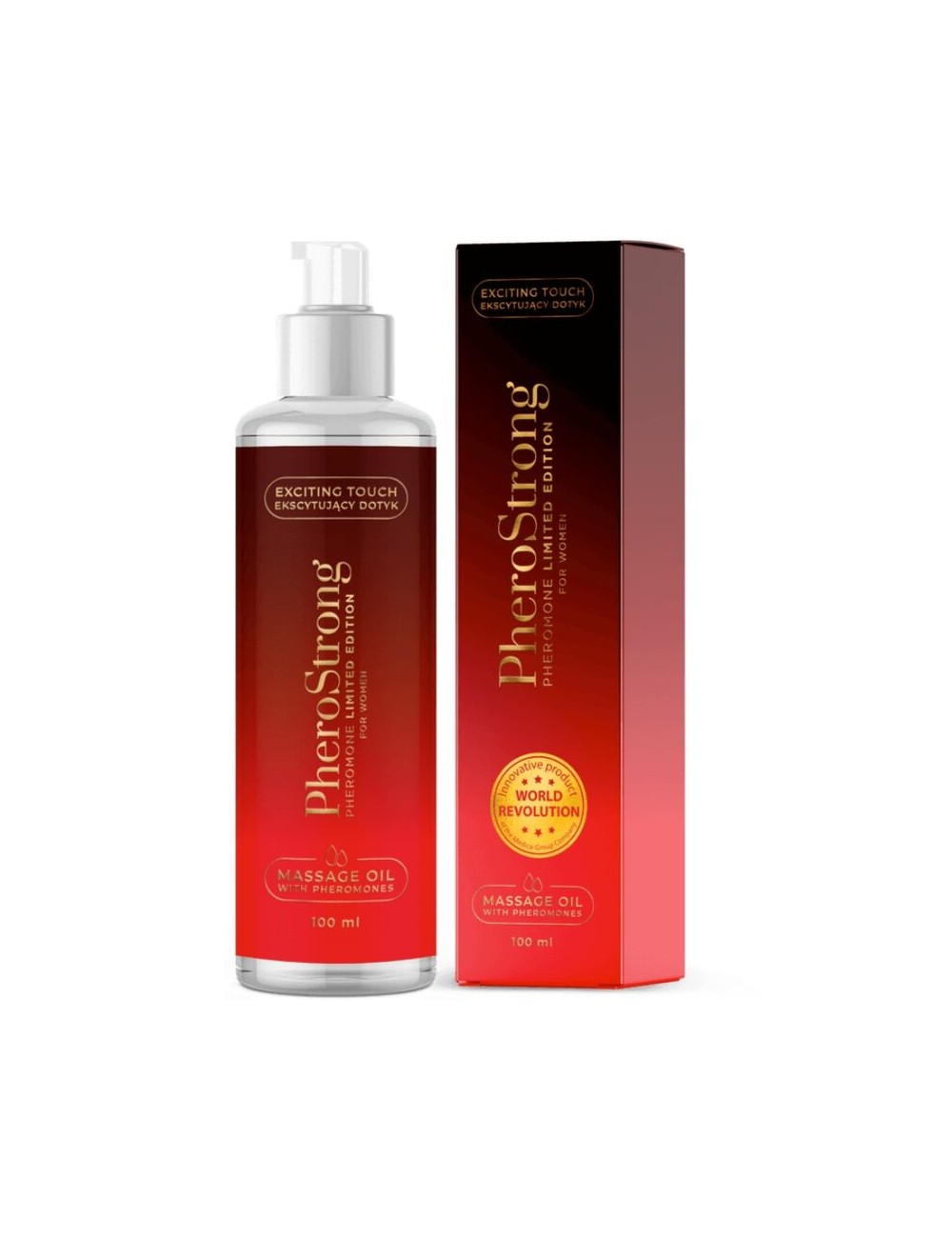 PHEROSTRONG - MASSAGE OIL LIMITED EDITION FOR WOMEN 100 ML PHEROSTRONG - MASSAGE OIL LIMITED EDITION FOR WOMEN 100 ML
