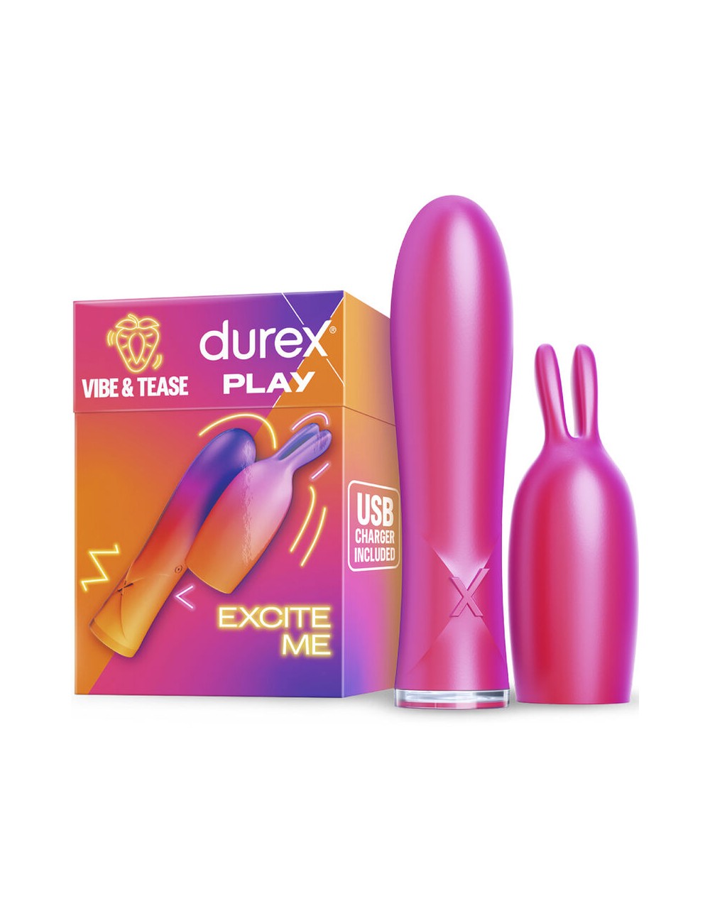 DUREX - TOY VIBE & TEASE VIBRATOR DUREX - TOY VIBE & TEASE VIBRATOR