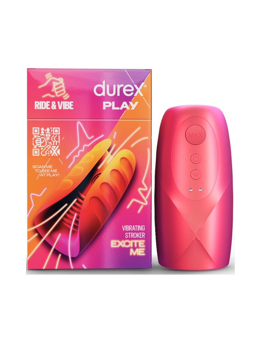DUREX -TOY RIDE & VIBE VIBRATOR MASTURBATOR DUREX -TOY RIDE & VIBE VIBRATOR MASTURBATOR