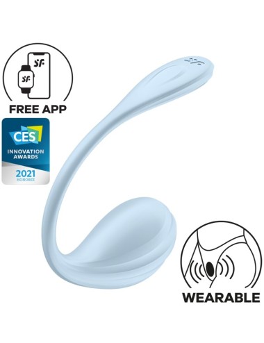 SATISFYER - SMOOTH PETAL G-POINT STIMULATOR SKY BLUE FREE APP