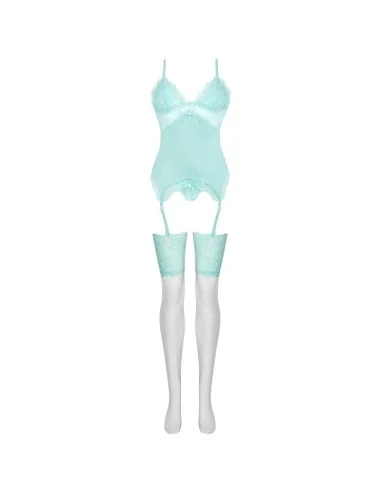 LIVCO CORSETTI FASHION - PERSINNE MIT EMPORIO SET CORSET + PANTY + STOCKINGS