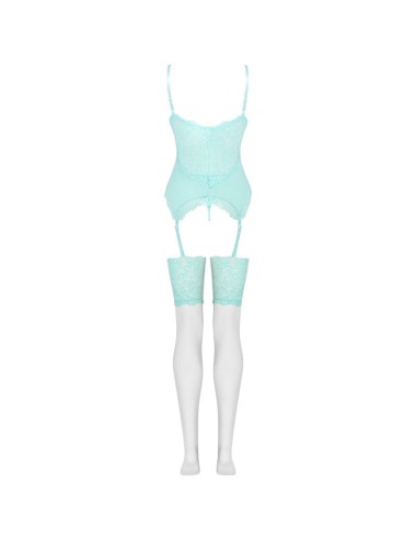 LIVCO CORSETTI FASHION - PERSINNE MIT EMPORIO SET CORSET + PANTY + STOCKINGS