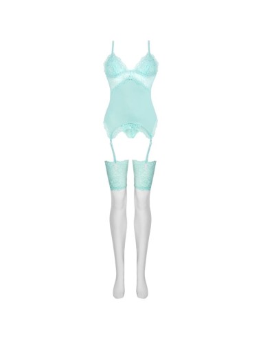 LIVCO CORSETTI FASHION - PERSINNE MIT EMPORIO SET CORSET + PANTY + STOCKINGS