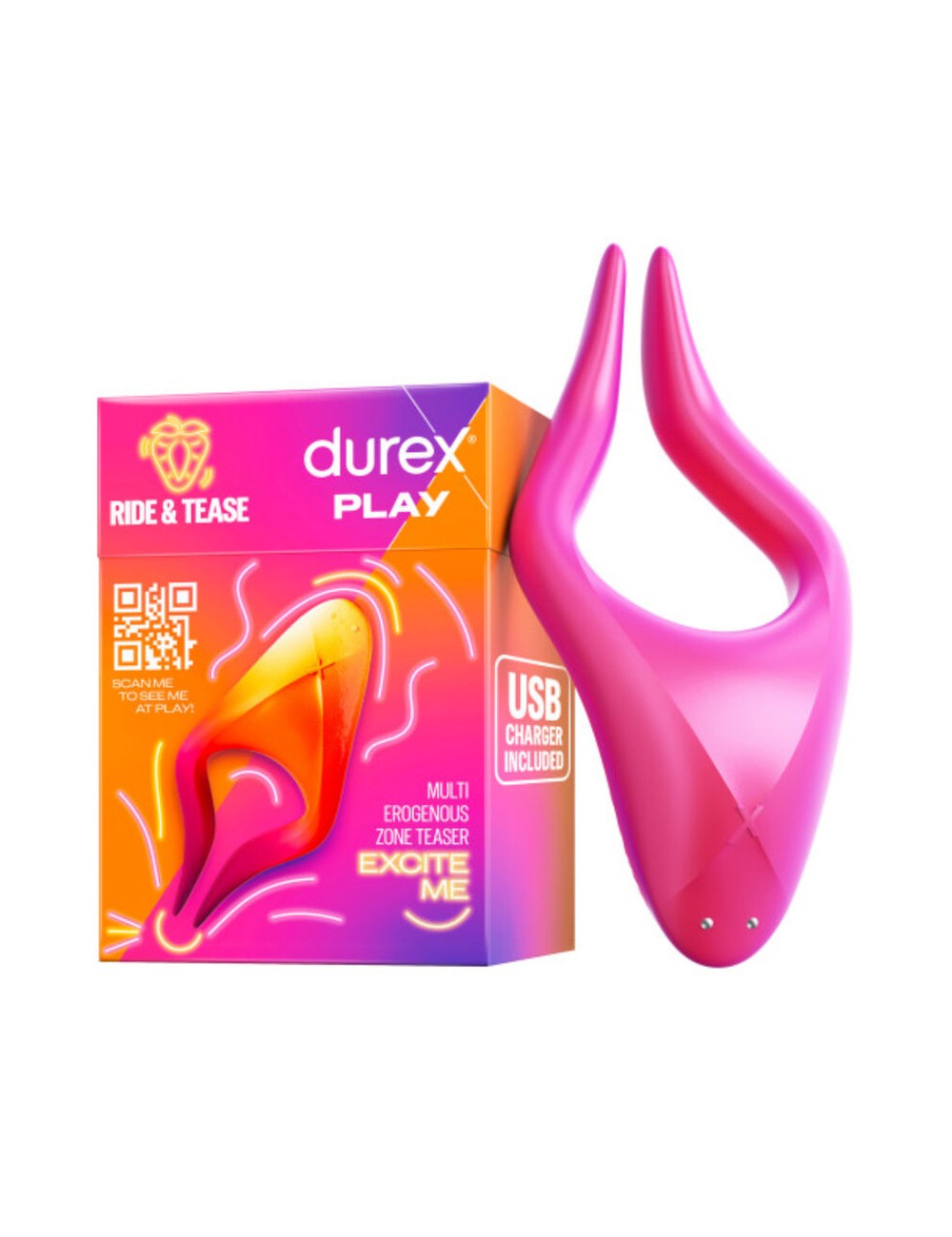 DUREX - MULTI-STIMULATOR TOY RIDE & TEASE DUREX - MULTI-STIMULATOR TOY RIDE & TEASE