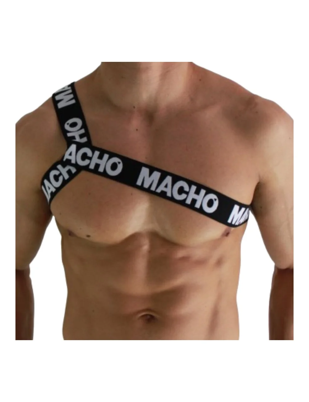 MACHO - ROMAN HARNESS WHITE S/M MACHO - ROMAN HARNESS WHITE S/M