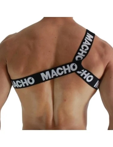 MACHO - ROMAN HARNESS WHITE L/XL
