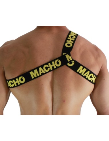 MACHO - ROMAN HARNESS YELLOW L/XL